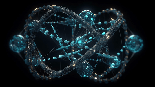 分子生物学背景图片