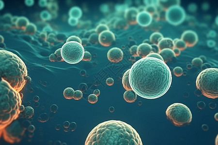 科学背景与细胞医学背景图片