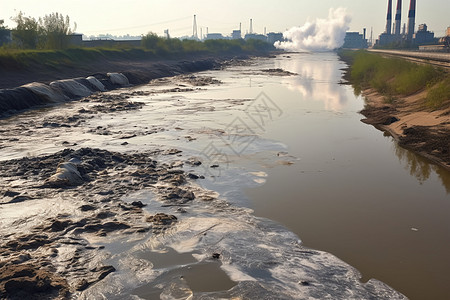 河道污染现象图片