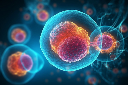 胚胎干细胞科学背景背景图片