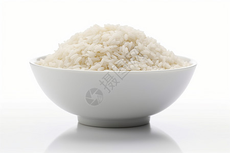 一碗营养的米饭图片