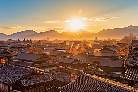 文旅项目世界文化遗产丽江古城背景