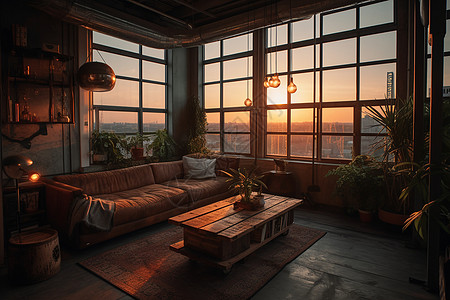 舒适的客厅休息区设计图片