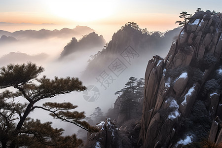 安徽黄山美景图片