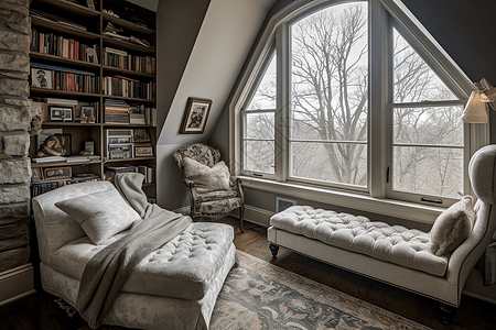窗户和自然光的房间图片