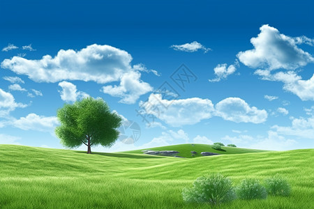草原的景色图片
