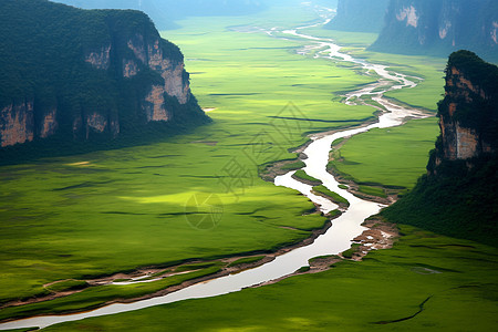 草原的美丽风景图片