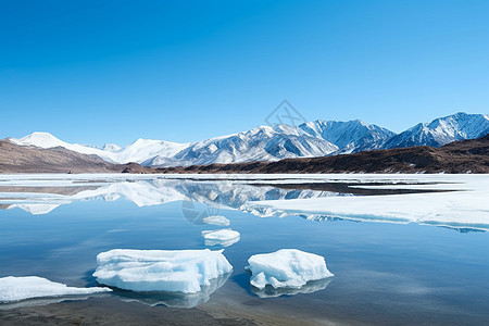 绝美冰山风景图片