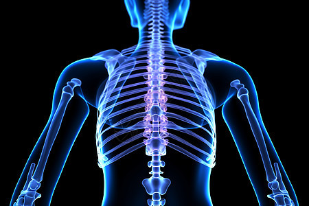 医疗脊柱骨骼图片
