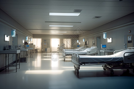医院急诊室背景图片