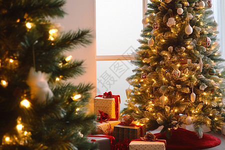 漂亮的圣诞树图片