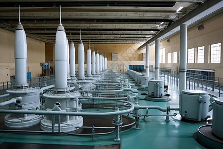 水电工程涡轮机图片