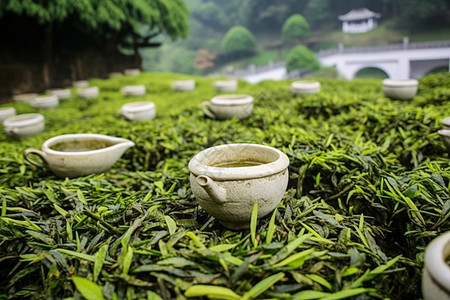 中国的绿茶图片