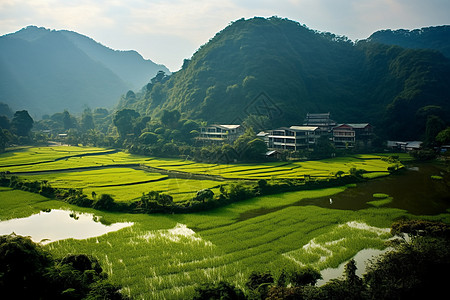 美丽的田园风景图片