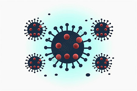 冠状病毒细菌图片