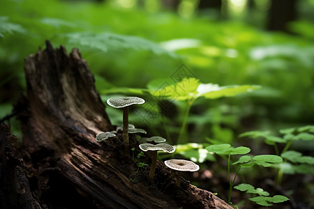 绿色的植物背景图片