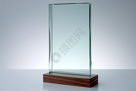 玻璃奖牌背景图片