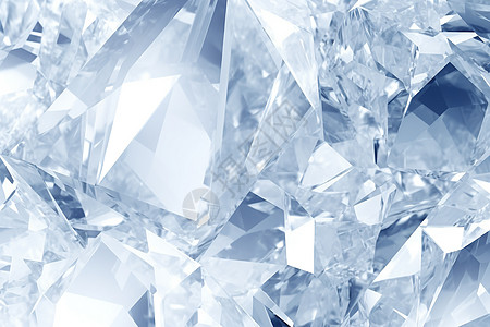 闪亮钻石晶莹剔透的钻石设计图片