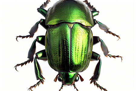 金属颜色甲虫背景图片