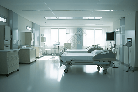 寂静的医院房间图片