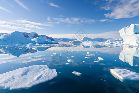 格陵兰岛风景图片