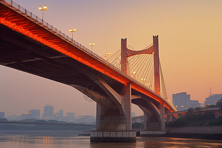 千厮门嘉陵江大桥嘉陵江跨江大桥背景