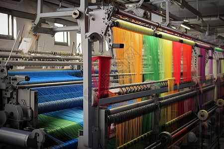 纺织厂设备图片