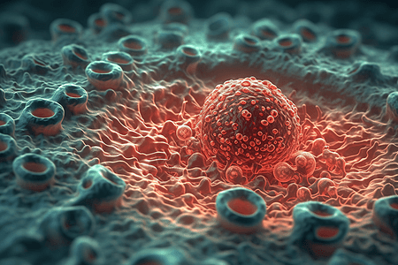 胚胎干细胞模型背景图片