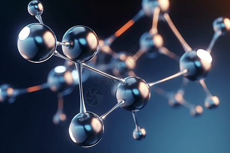 分子结构医学背景背景图片