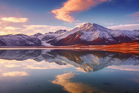 然乌湖风景图片