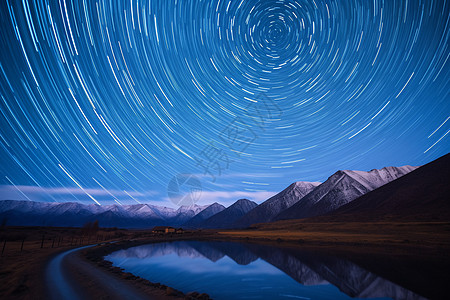 唯美的星空夜景图片