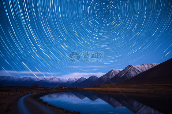 唯美的星空夜景图片