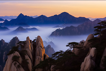 云海日出风景图片