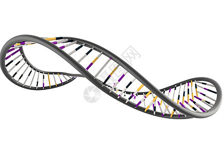 人体dna螺旋链的概念图图片