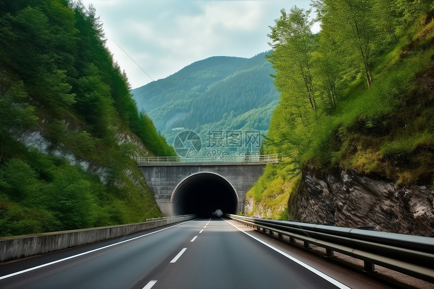 公路隧道图片