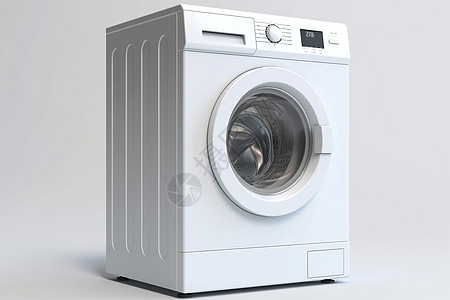 家用洗衣机智能家电白色洗衣机设计图片