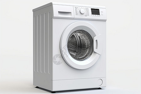白色洗衣机图片