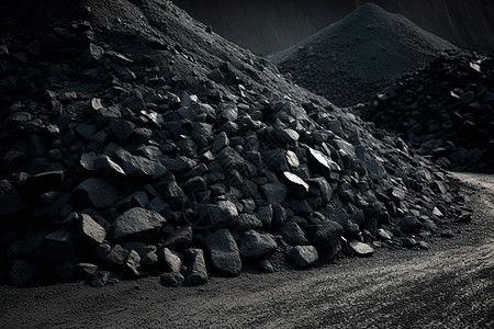 煤场的景观图片