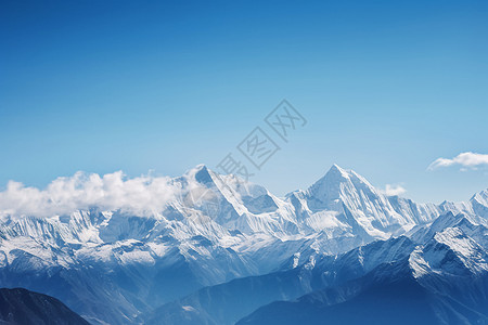 户外的山峰背景图片