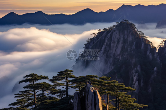 安徽黄山风景区图片