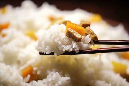 香喷喷的米饭背景图片