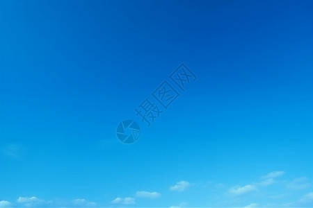 蓝天白云风景图片