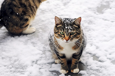 无家可归的流浪猫图片