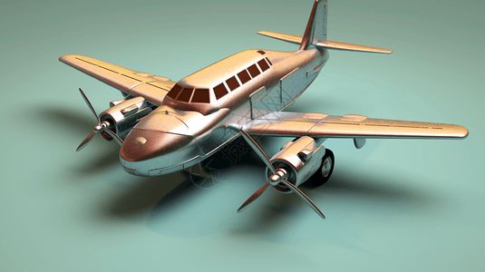 小型飞机模型图片