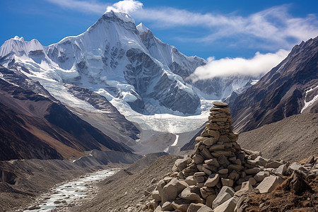 雪山美景图片