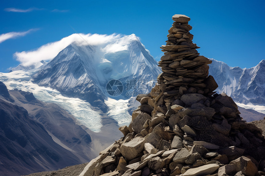 雪山景观图片