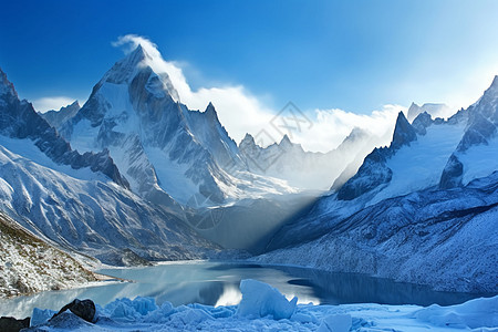 雪山美景图片