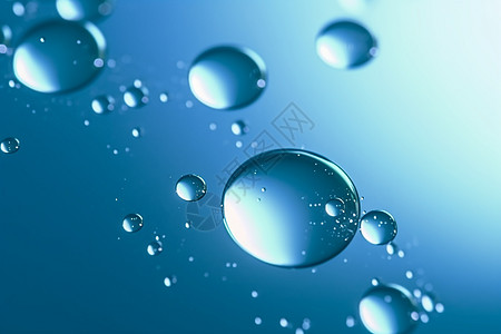 抽象清晰的气泡背景背景图片