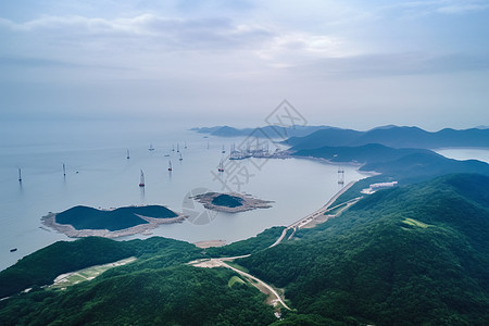 岛屿的美丽风景图片