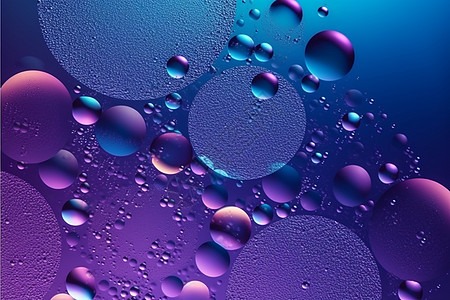 气泡抽象背景图片